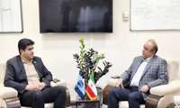 نشست مدیرعامل شرکت شهرک‌های صنعتی استان قزوین با مدیر مخابرات منطقه قزوین با محوریت توسعه فیبر نوری