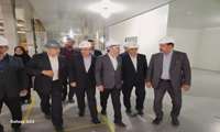 بازدید معاون اقتصادی وزیر کشور از طرح صنعتی تدبیر کالای جم در شهرک صنعتی کاسپین