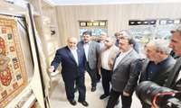 بازدید معاون اقتصادی وزارت کشور از نمایشگاه دائمی صنایع کوچک شهرکهای صنعتی قزوین